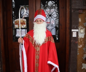 Święty Mikołaj w Domu Dziennego Pobytu